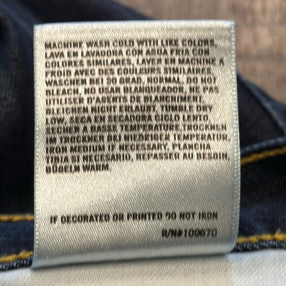 Citizens of Humanity Men's Sid Straight Jean Dark Wash Size 32 - Picture 10 of 10